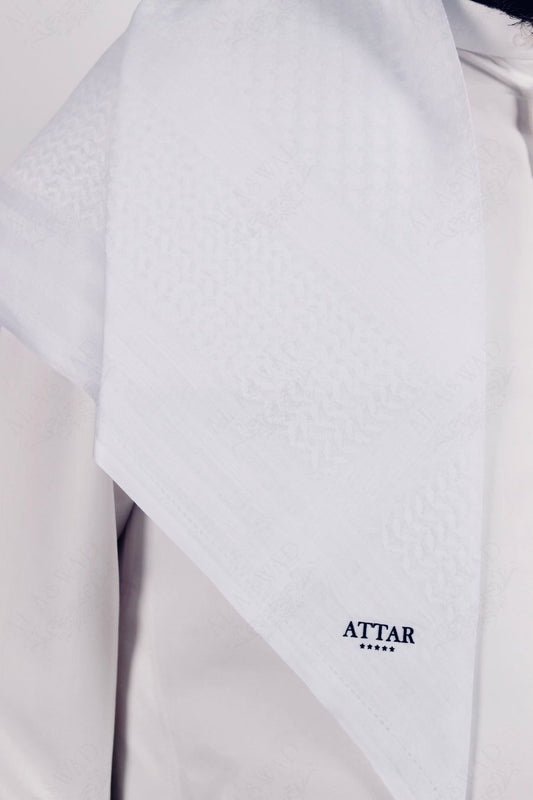 شماغ العطار - 5 نجوم شعار انكليزي