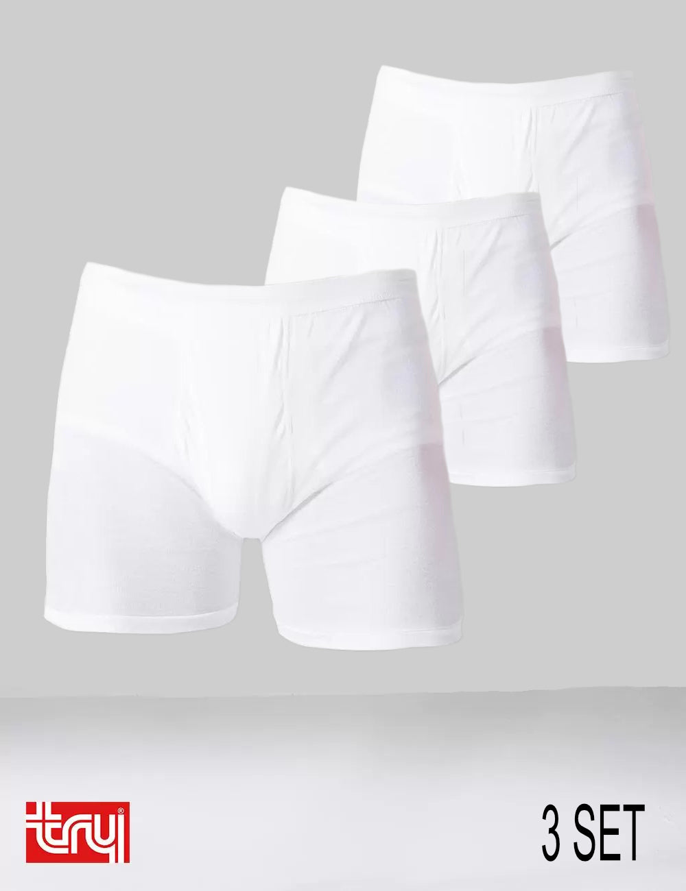 بوكسر داخلي رجالي - 1 قطعة أبيض