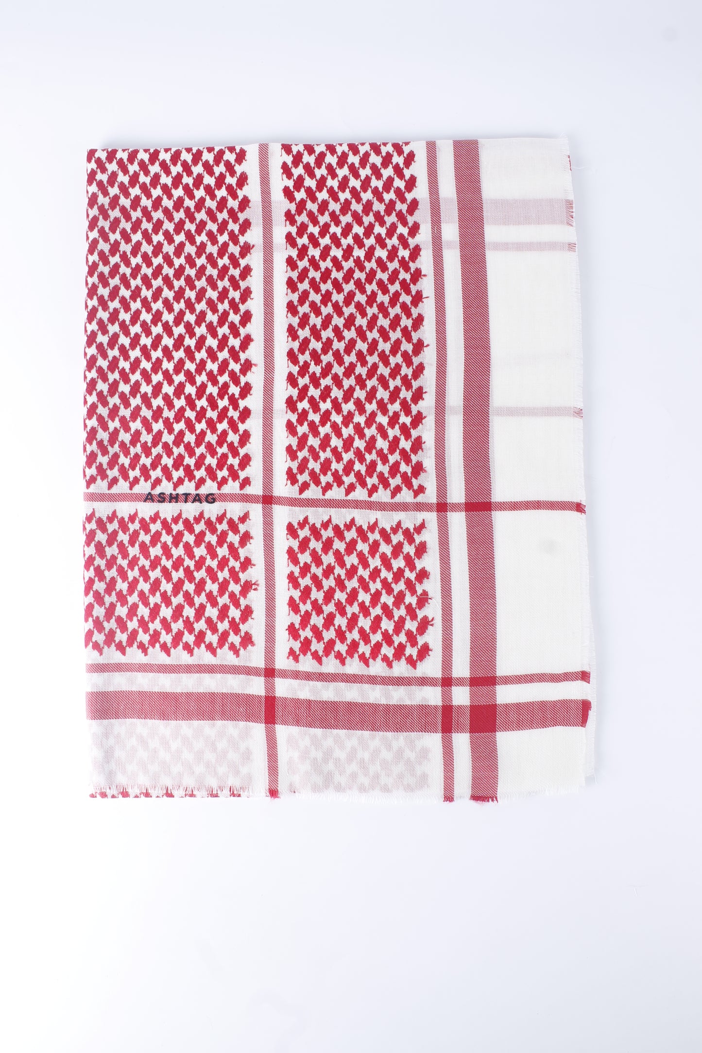 شال صوف اشتاغ سكري - نقشة الشماغ