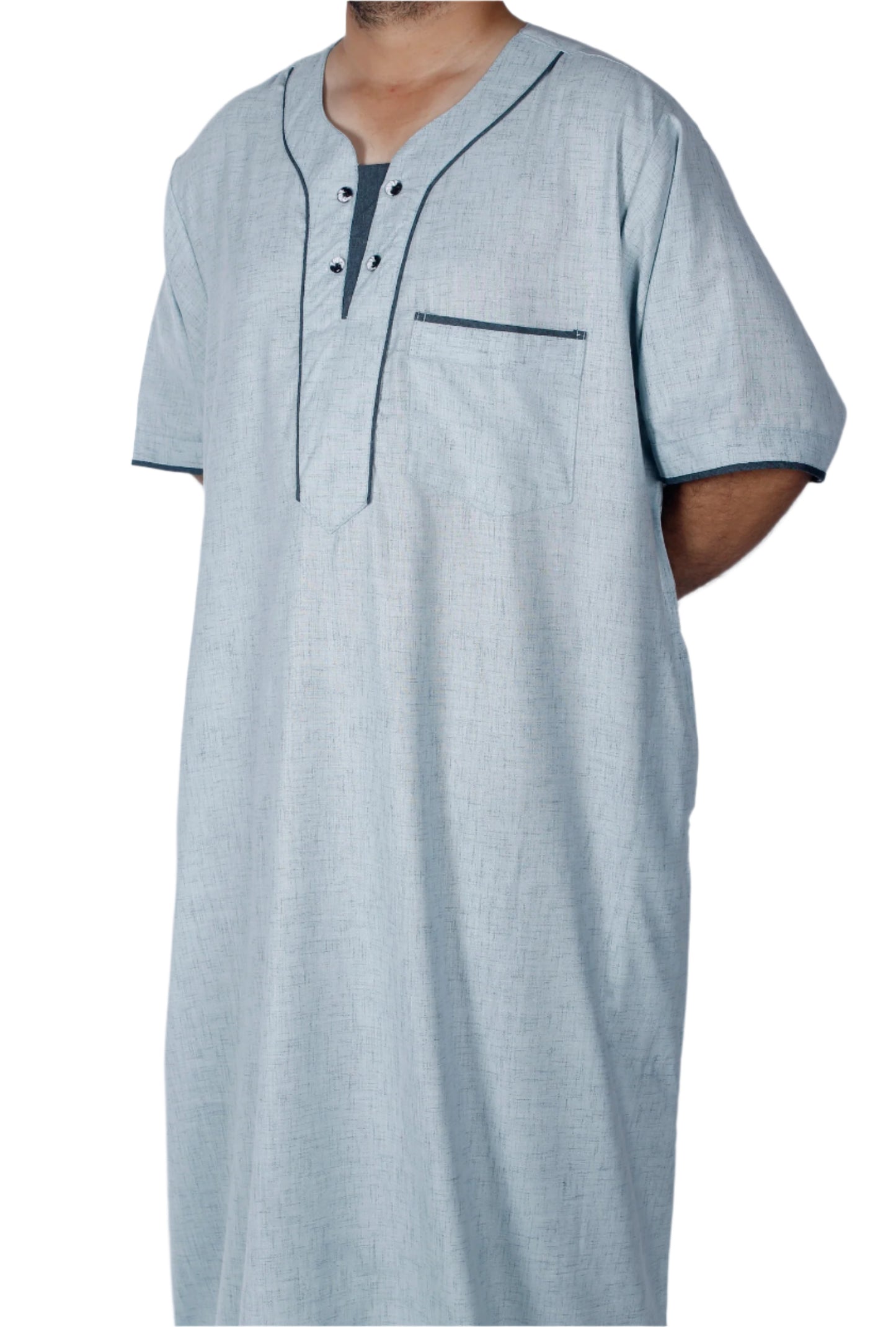 دشداشة لينن منزلية - المقاس 58