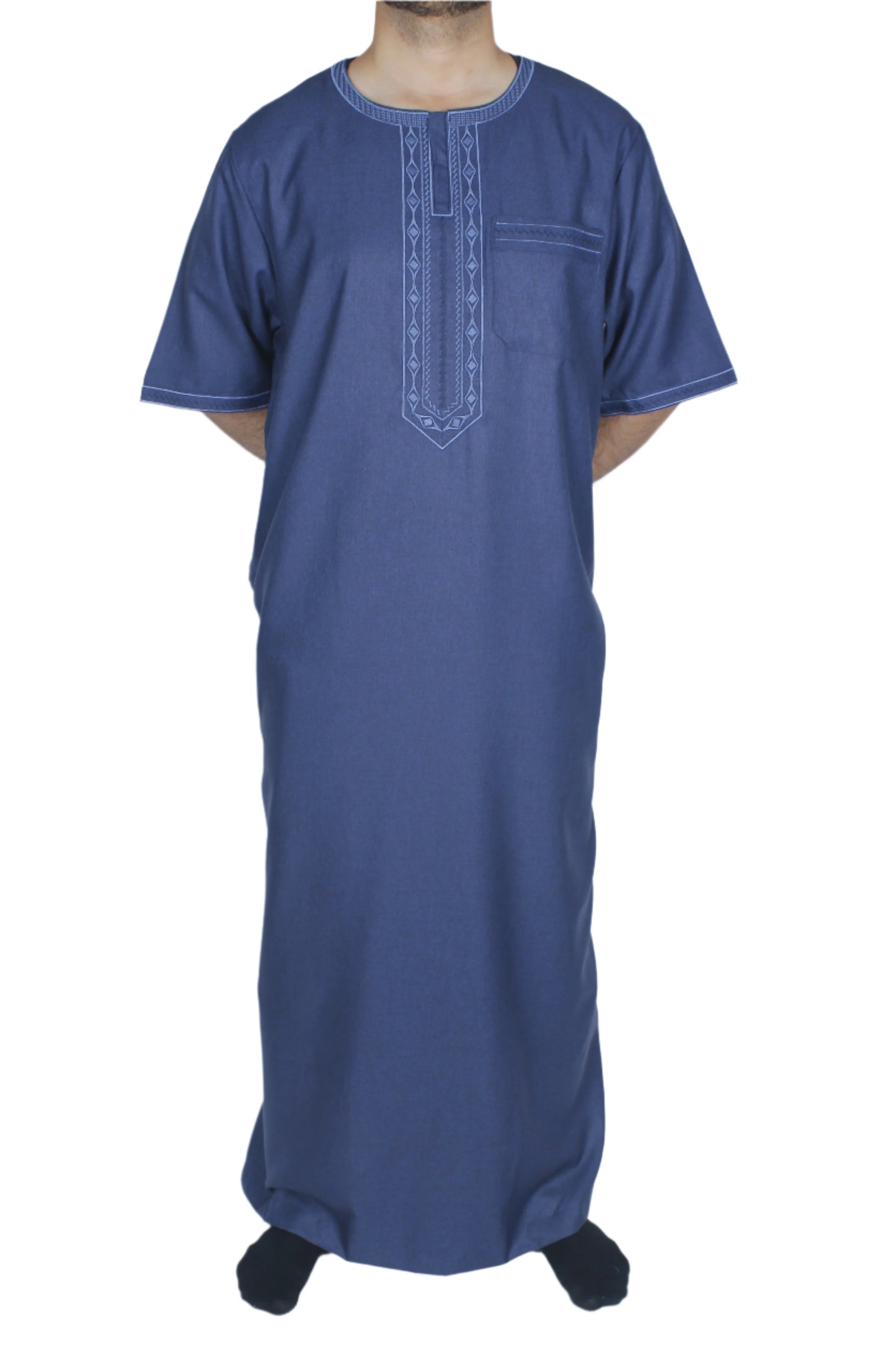 D1 دشداشة صيفية - كحلي