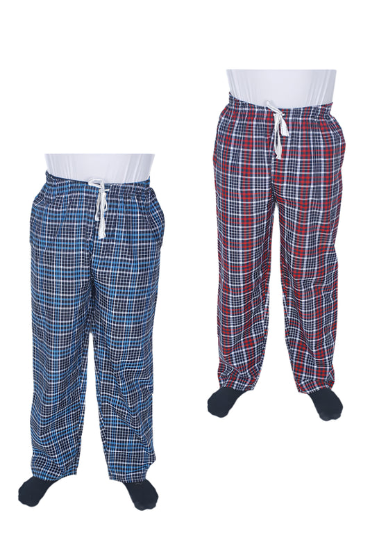 بنطلون بيجامة رجالي - قطعتين