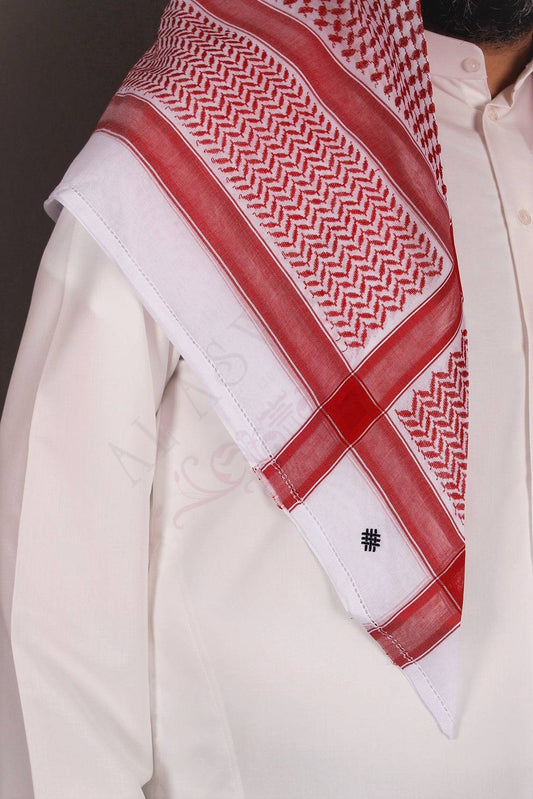 Shemagh Ashtag A77R - SHEMAGH from [store] by ASHTAG - 2023, ASHTAG, MEN, SALE20, SHEMAGH شماغ اشتاغ