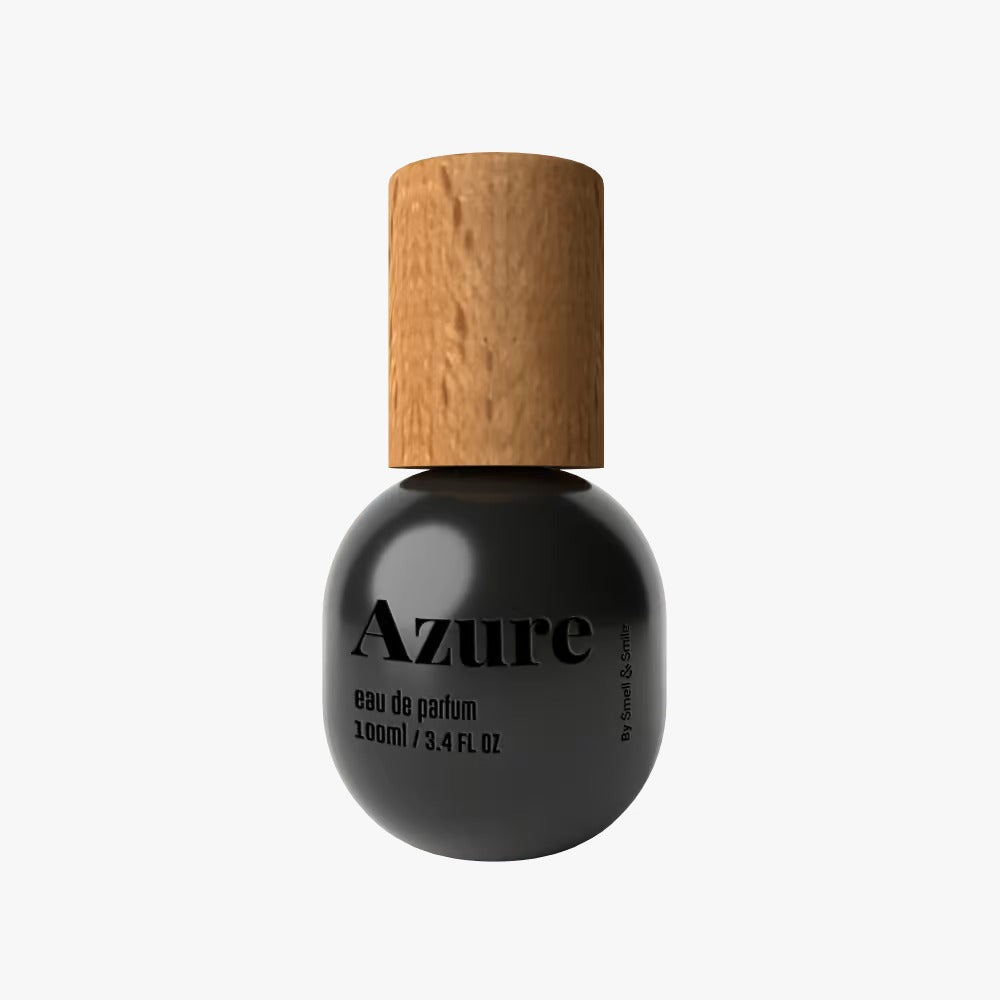 عطر آجور azure 100mL توت العليق، القرفة، الزعفران، الجريب فروت، اليوسفي، والأناناس، الكمون، الجلد، إكليل الجبل، خشب الصندل، خشب الأرز، البخور، رائحة منعشة، المسك، الباتشولي، ونجيل الهند، العنبر، الفانيليا.