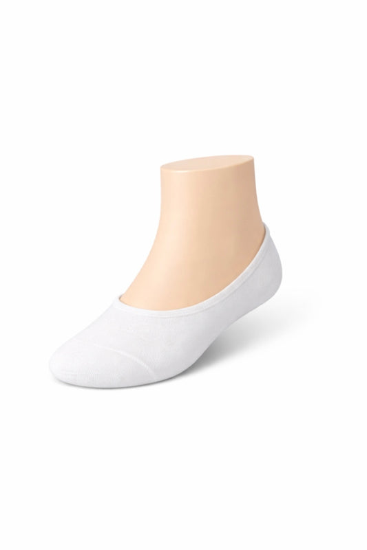 جوارب رجالي مخفية - 3 أزواج - أبيض