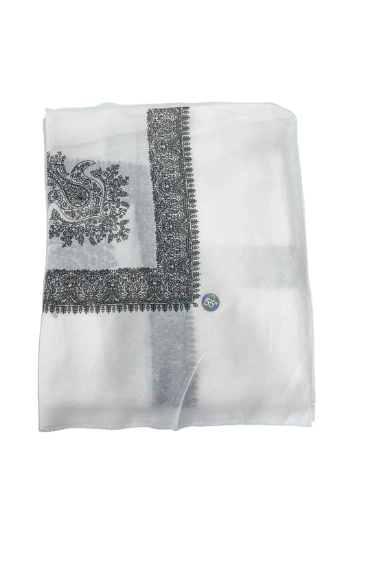 شال صوف - مقاس 55